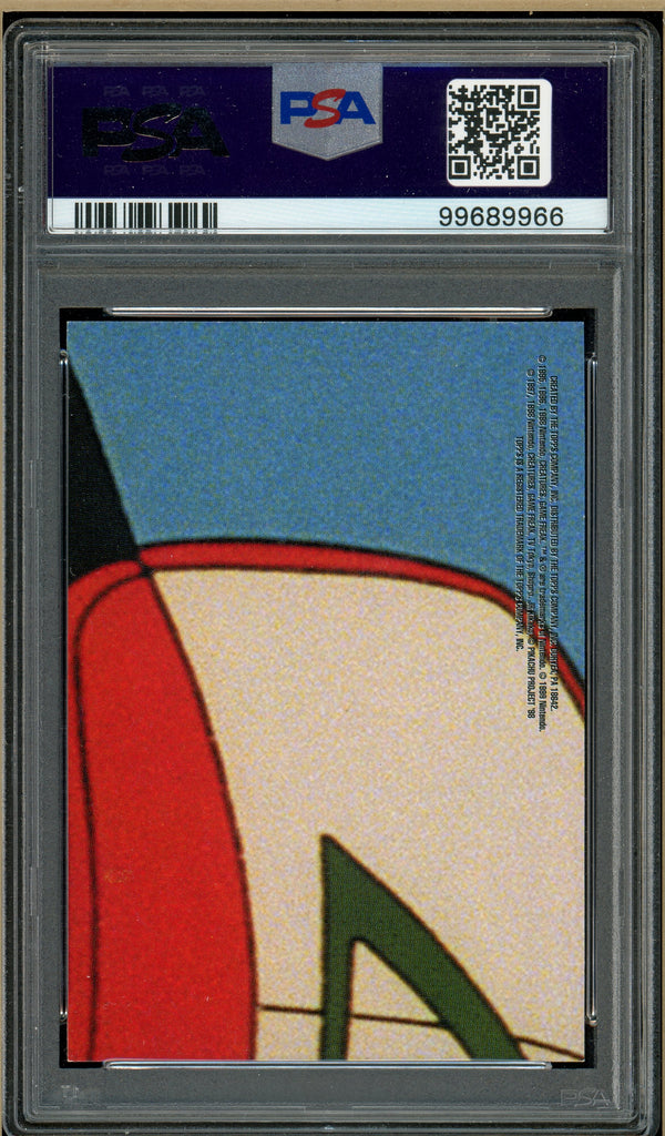 Pokémon - Topps Pokemon The Movie Onix Cubone Eevee Chansey Zubat Sticker PSA 7 back