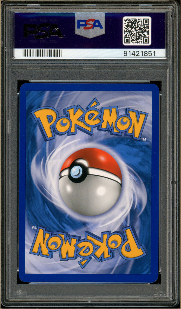Pokémon - Glaceon Reverse Holo, Majestic Dawn #20 PSA 8 back