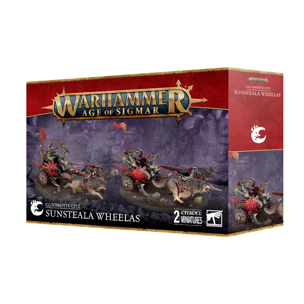 Warhammer Age of Sigmar: Gloomspite Gitz - Sunsteala Wheelas