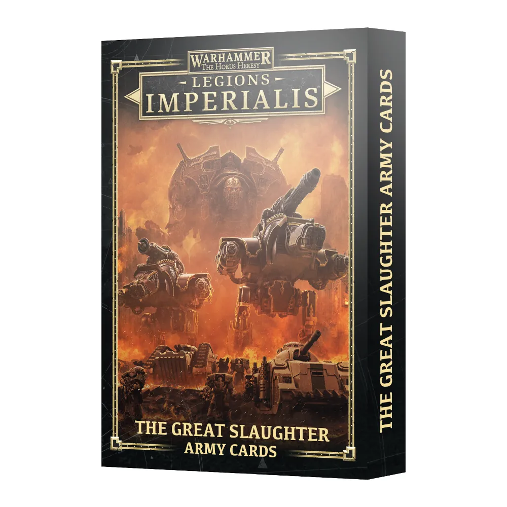 Warhammer: The Horus Heresy - Legions Imperialis - The Great Slaughter Army Cards