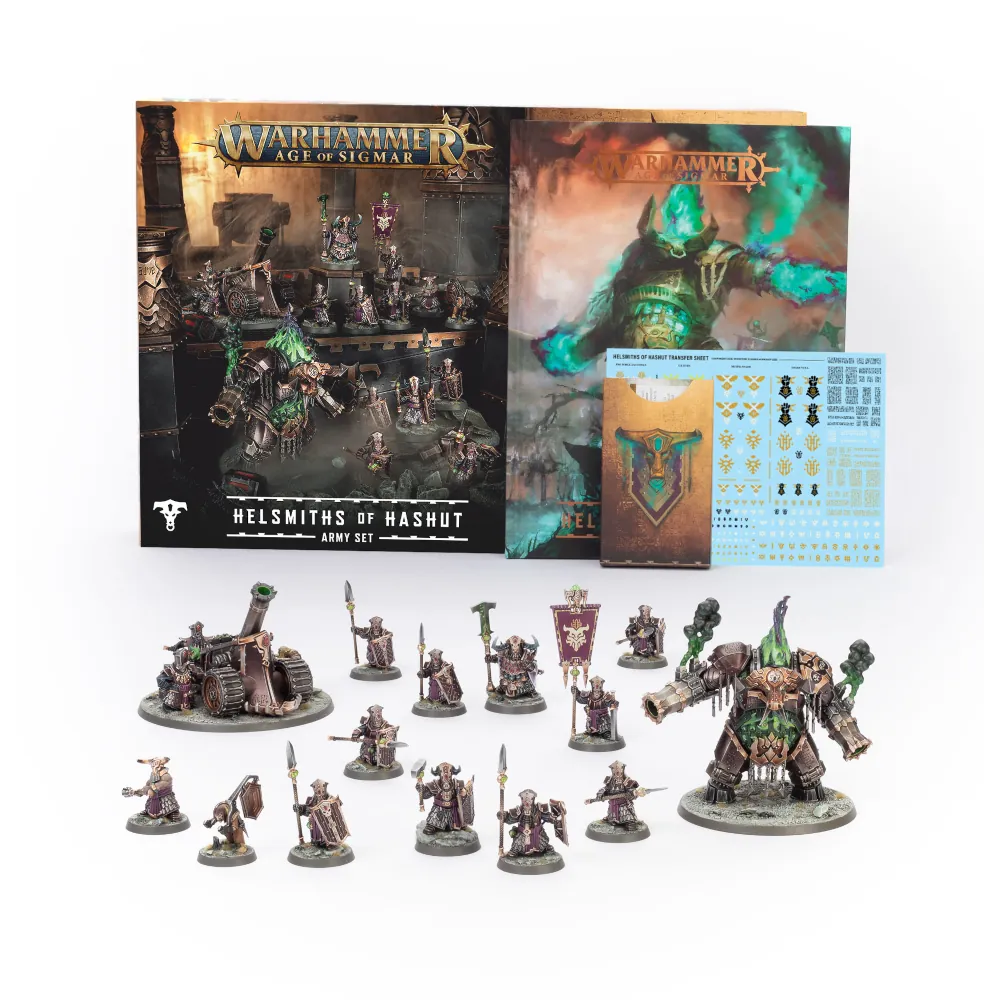 Warhammer Age of Sigmar: Helsmiths of Hashut - Army Set: Contents