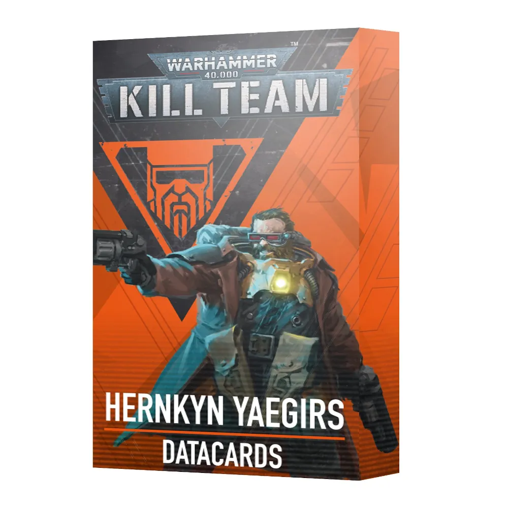 Warhammer 40,000: Kill Team - Data Cards: Hernkyn Yaegirs (2024)