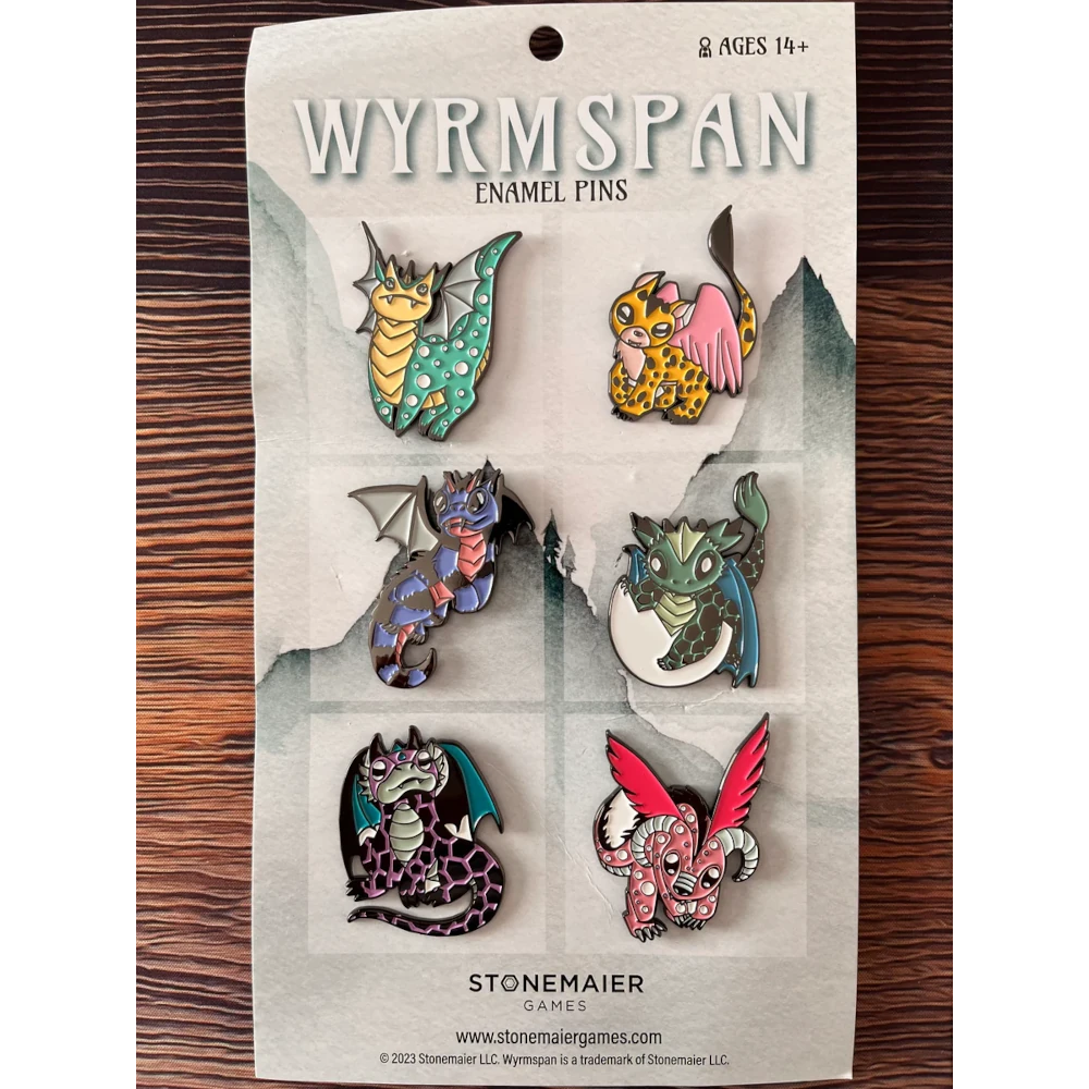 Wyrmspan - Enamel Pins