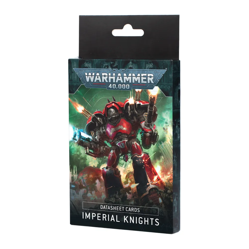 Datasheet Cards: Imperial Knights (10th Edition)