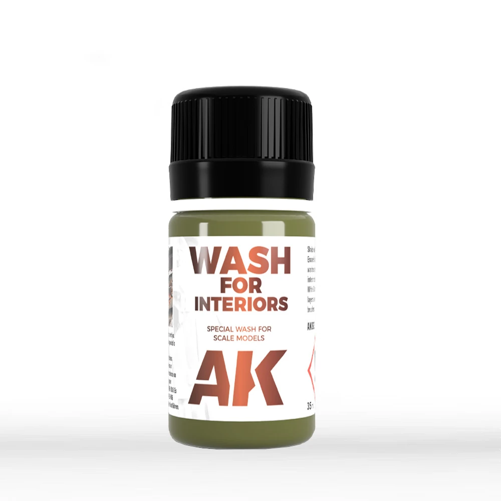 AK Interactive: Wash for Interiors (35ml Bottle)