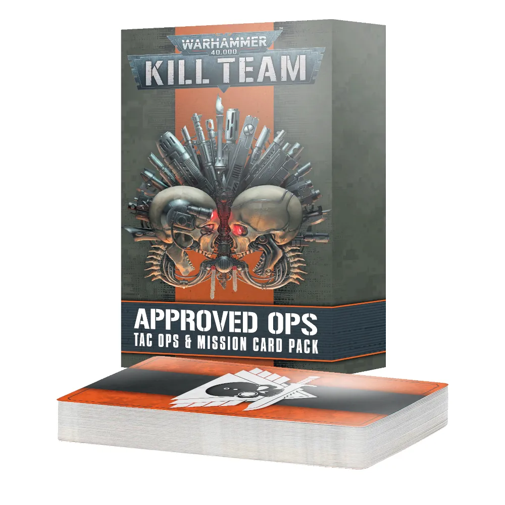 Warhammer 40,000: Kill Team - Approved Ops: Tac Ops & Mission Card PackWarhammer 40,000: Kill Team - Approved Ops: Tac Ops & Mission Card Pack