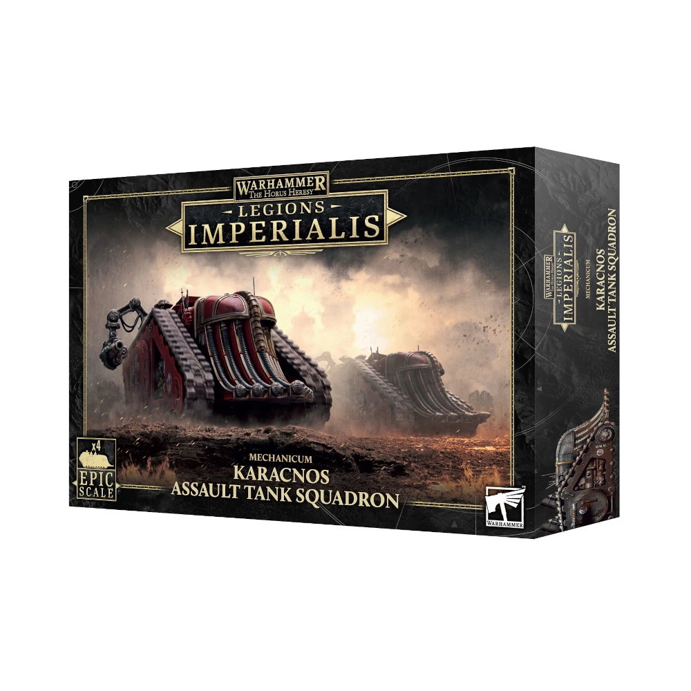 Warhammer: The Horus Heresy - Legions Imperialis - Mechanicum: Karacnos Assault Tank Squadron