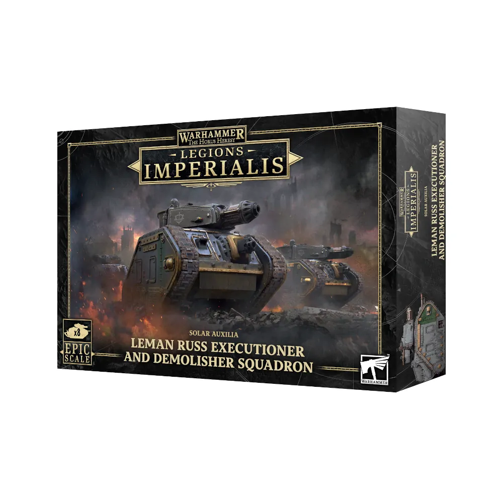 Warhammer: The Horus Heresy - Legions Imperialis - Leman Russ Executioner and Demolisher Squadron