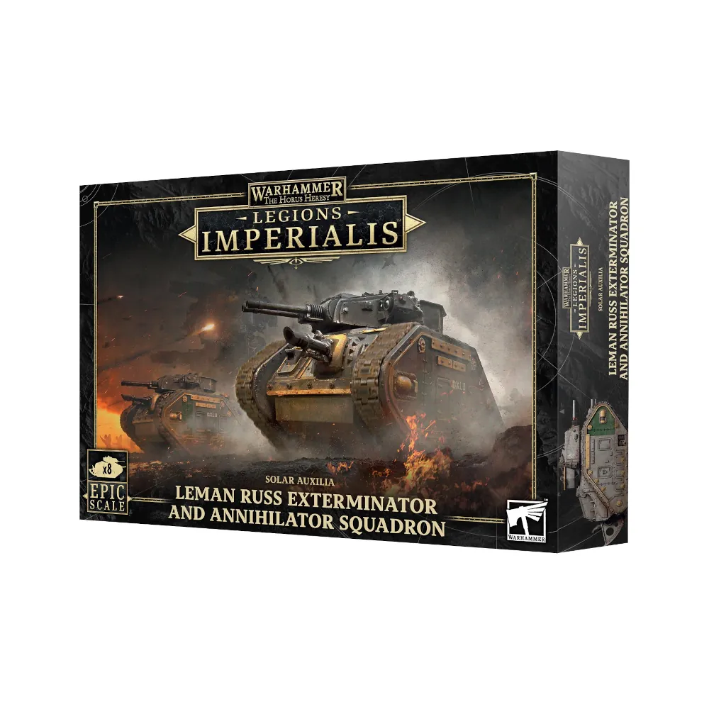 Warhammer: The Horus Heresy - Legions Imperialis - Leman Russ Exterminator and Annihilator Squadron