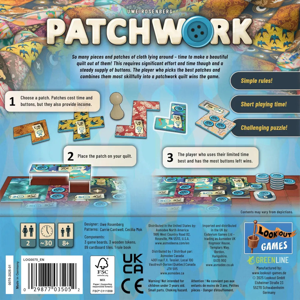 Over the Brick – Patchwork (Revised Edition)