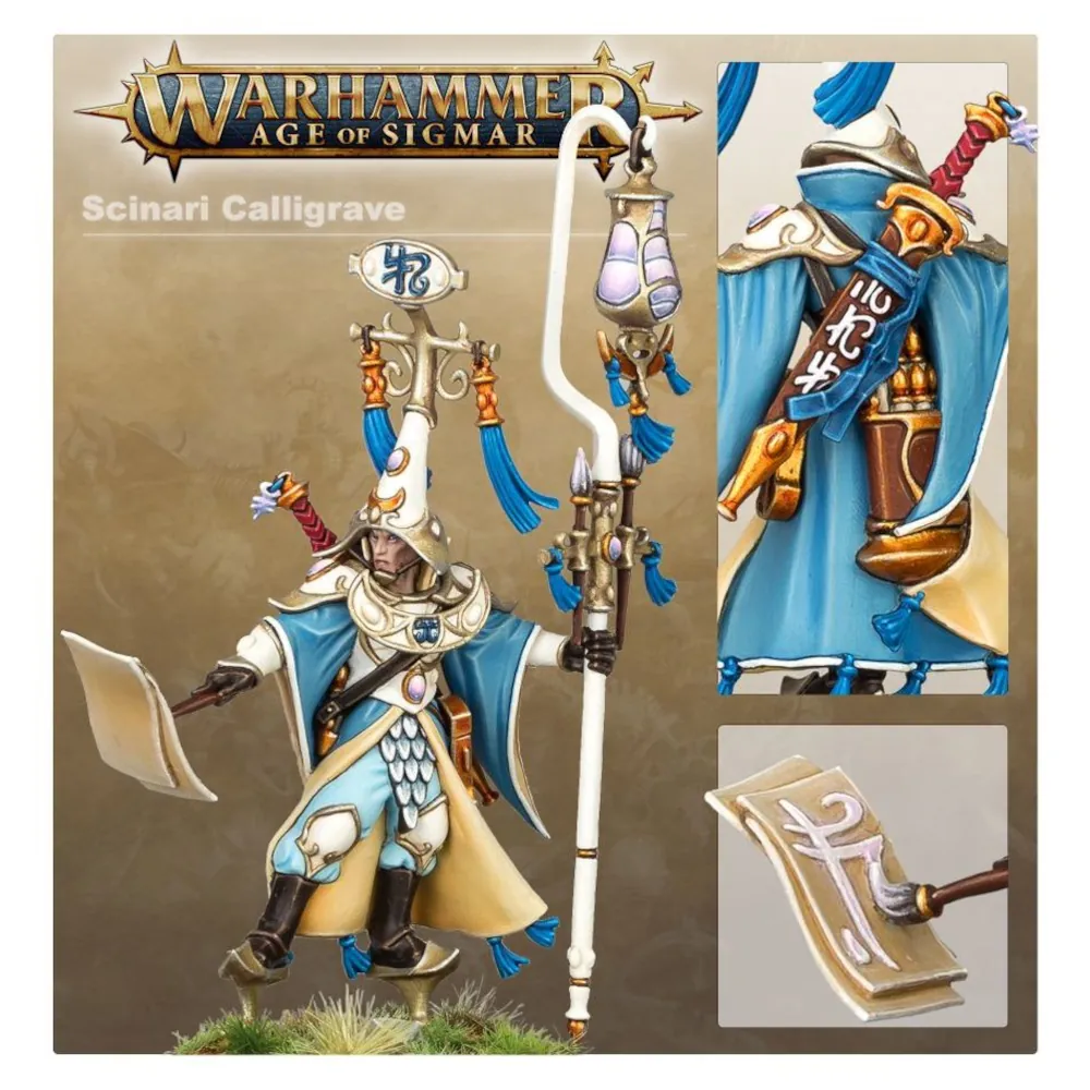 Warhammer Age of Sigmar: Lumineth Realm-lords - Scinari Calligrave