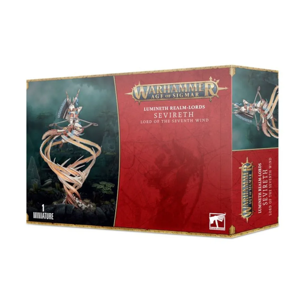 Warhammer Age of Sigmar: Lumineth Realm Lords - Sevireth, Lord of the Seventh Wind