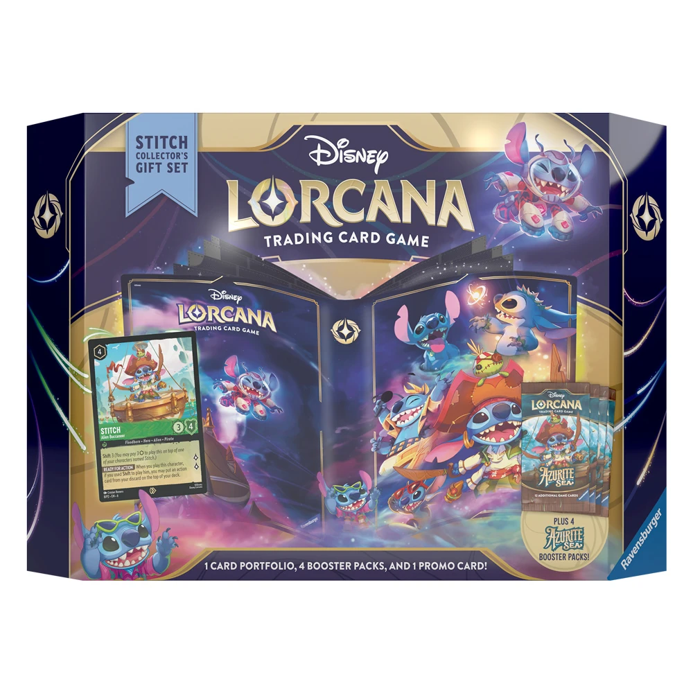 Disney Lorcana: Stitch Collector's Gift Set - Azurite Sea Disney Lorcana: Stitch Collector's Gift Set - Azurite Sea
