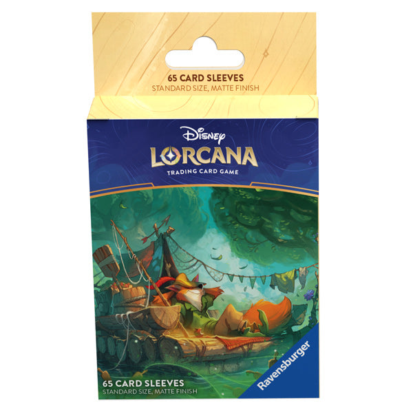 Disney Lorcana Card Sleeves - Into the Inklands - Robin Hood Disney Lorcana Card Sleeves - Into the Inklands - Robin Hood