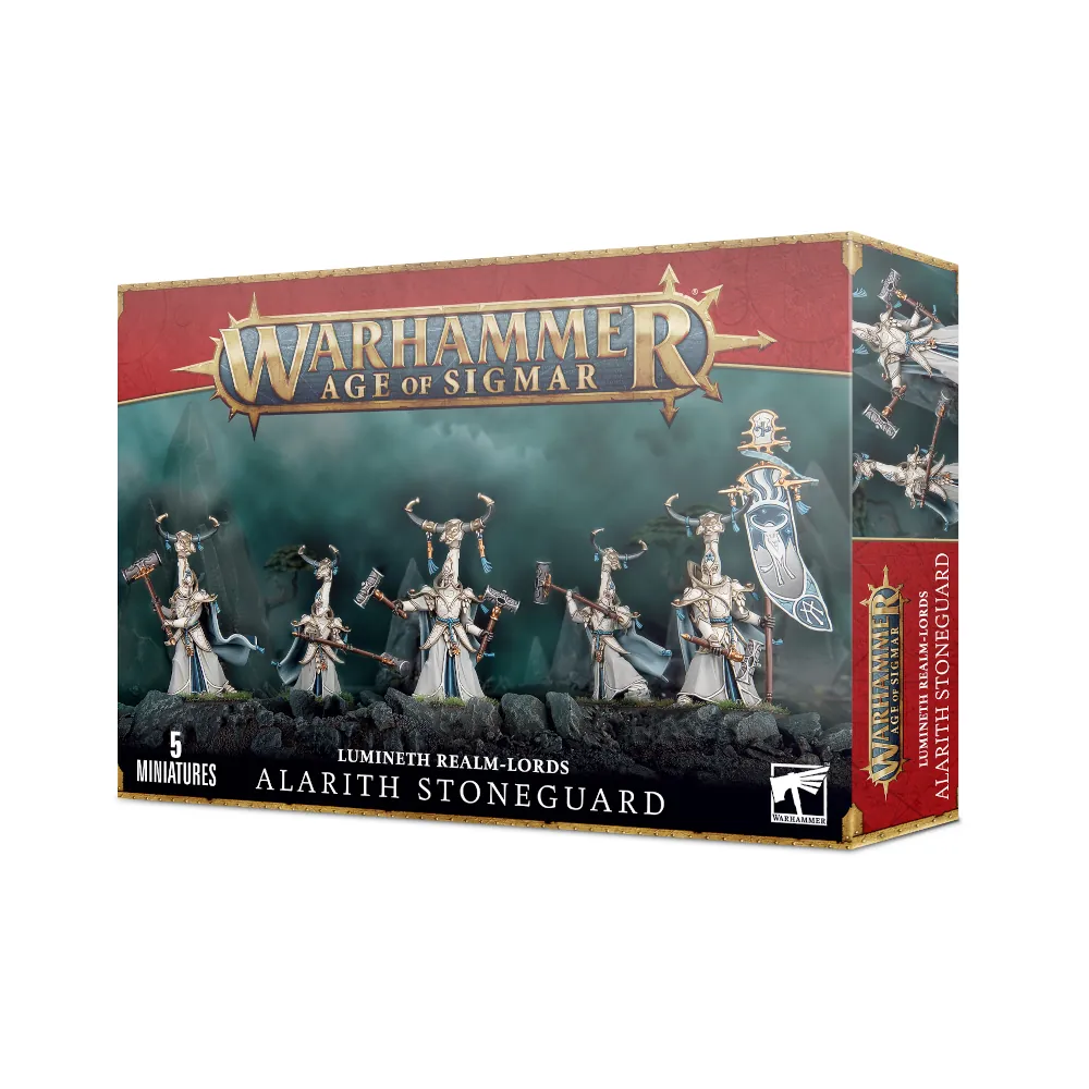 Warhammer Age of Sigmar: Lumineth Realm Lords - Alarith Stoneguard