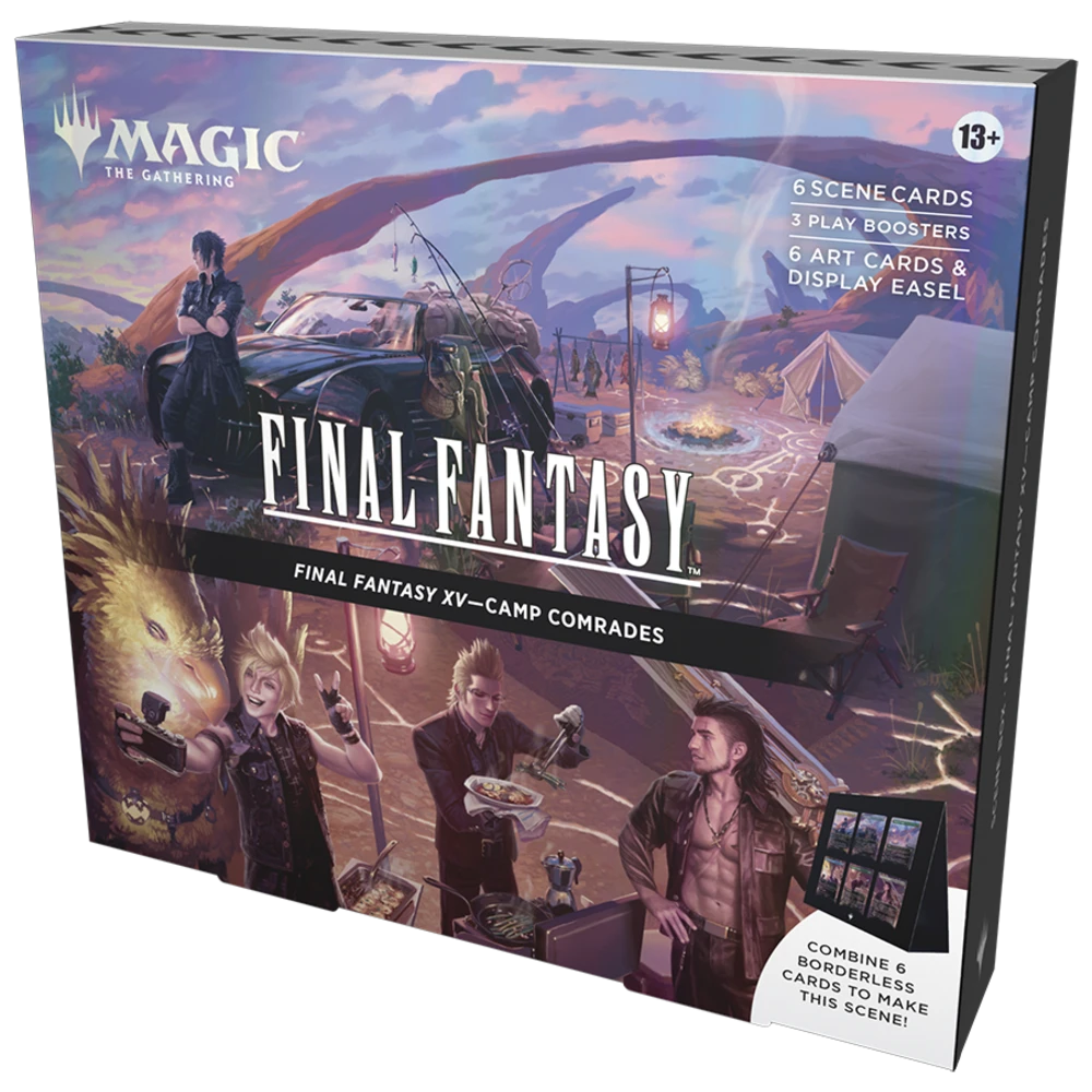 mtg final fantasy holiday set Over the Brick – Magic: The Gathering Style:Magnetic Case Set_Reign of Jafar The first Disney Lorcana