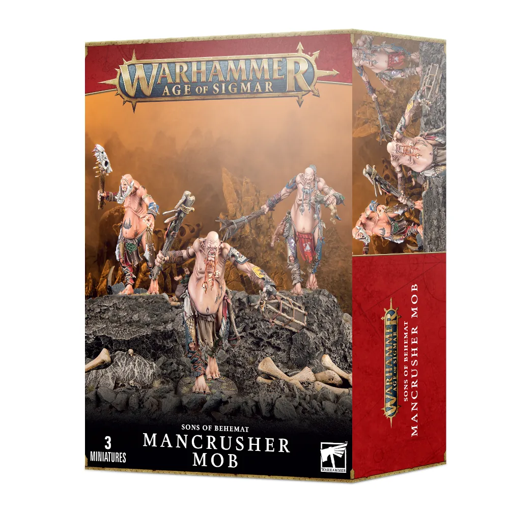 Warhammer Age of Sigmar: Sons of Behemat - Mancrusher Mob