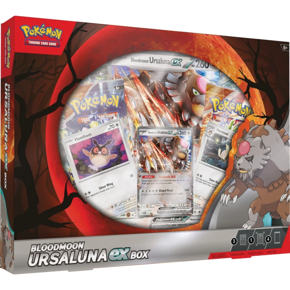 Pokémon Bloodmoon Ursaluna ex Box