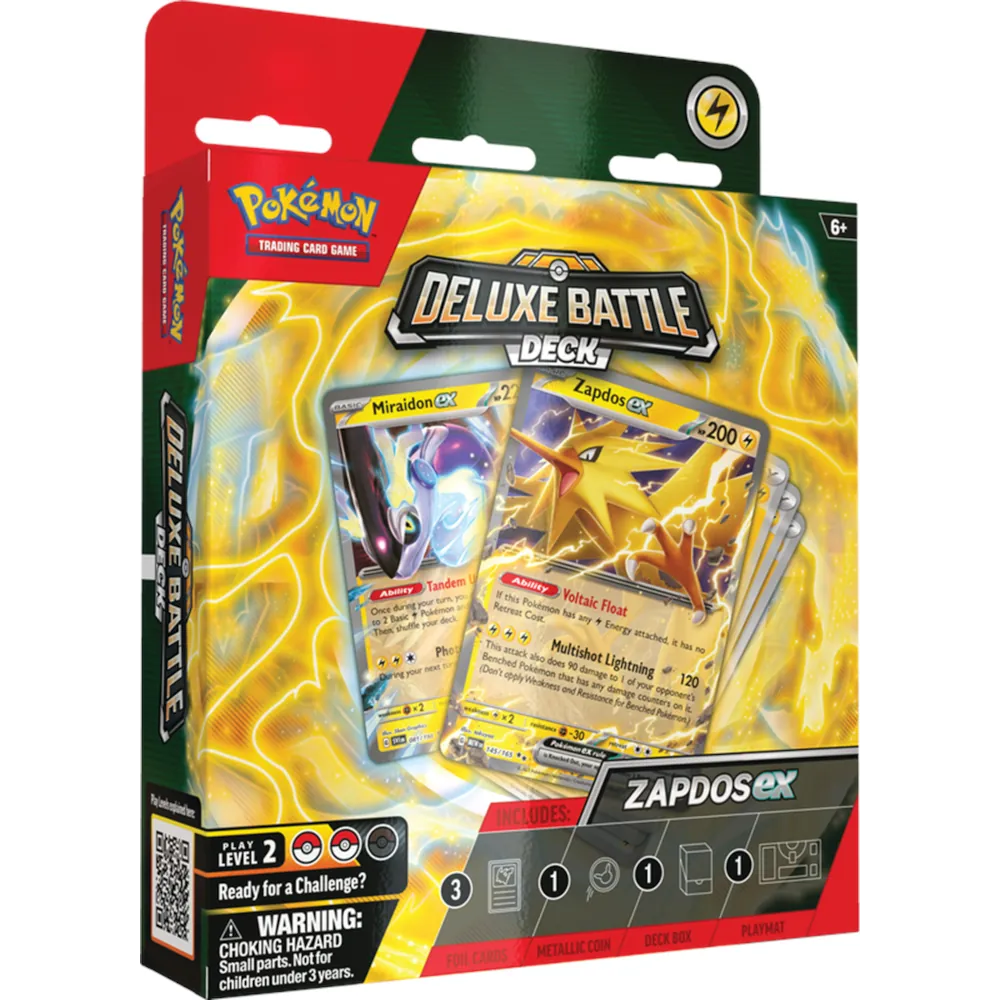 Pokémon: Zapdos ex Deluxe Battle Deck