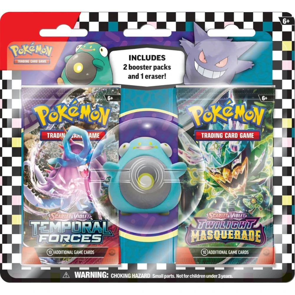 Pokémon: 2024 Back To School Eraser Blister