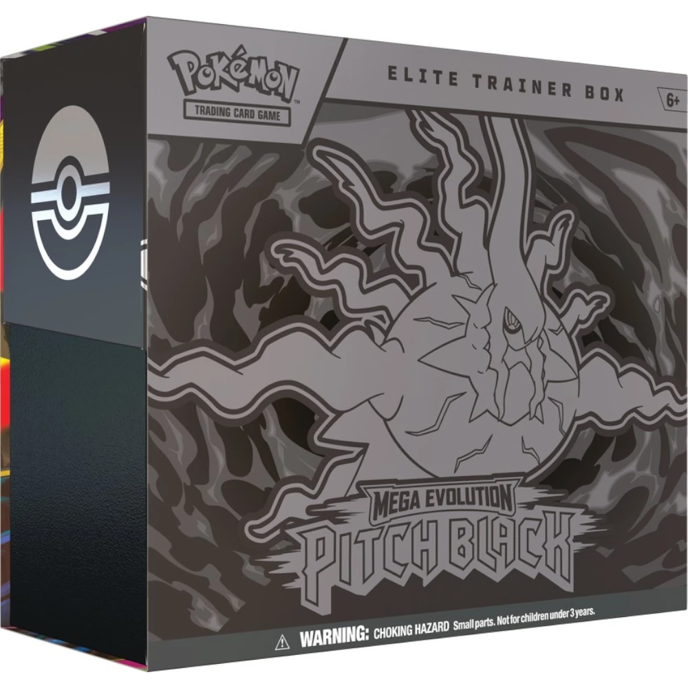 Pokémon TCG Mega Evolution Elite Box Over the Brick – Pokémon TCG Mega Evolution: Pitch Black Elite