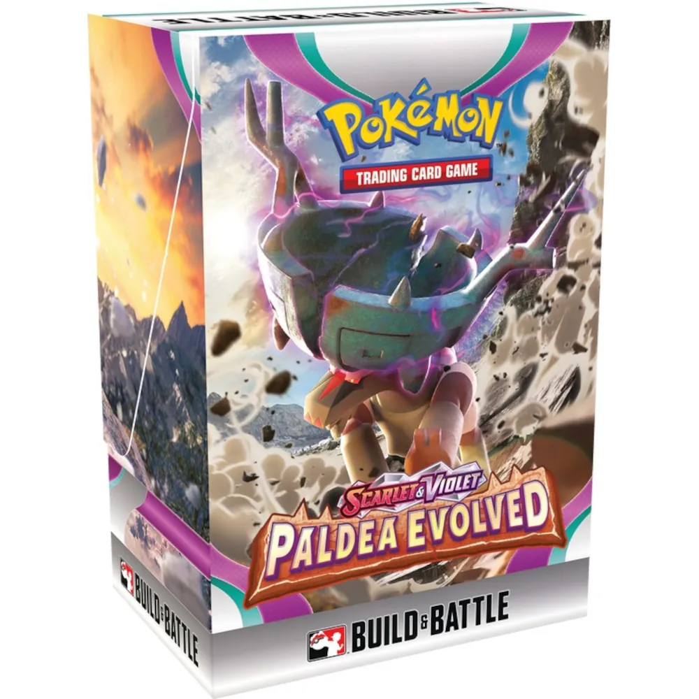 Pokémon Scarlet & Violet: Paldea Evolved Build And Battle Box