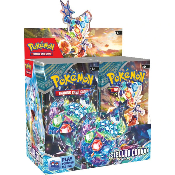 pokemon tcg stellar crown chase cards Over the Brick – Pokémon Scarlet & Violet: Stellar Crown Booster Display