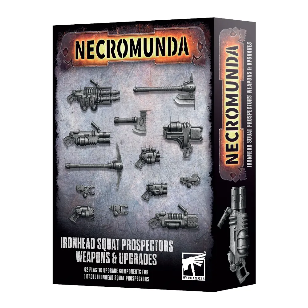 Necromunda: Ironhead Squat Prospectors- Weapons and Upgrades