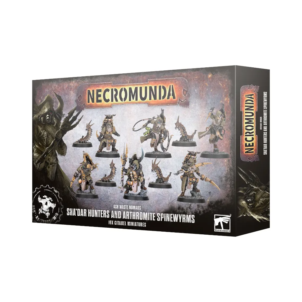 Necromunda: Sha'dar Hunters and Arthromite Spinewyrms