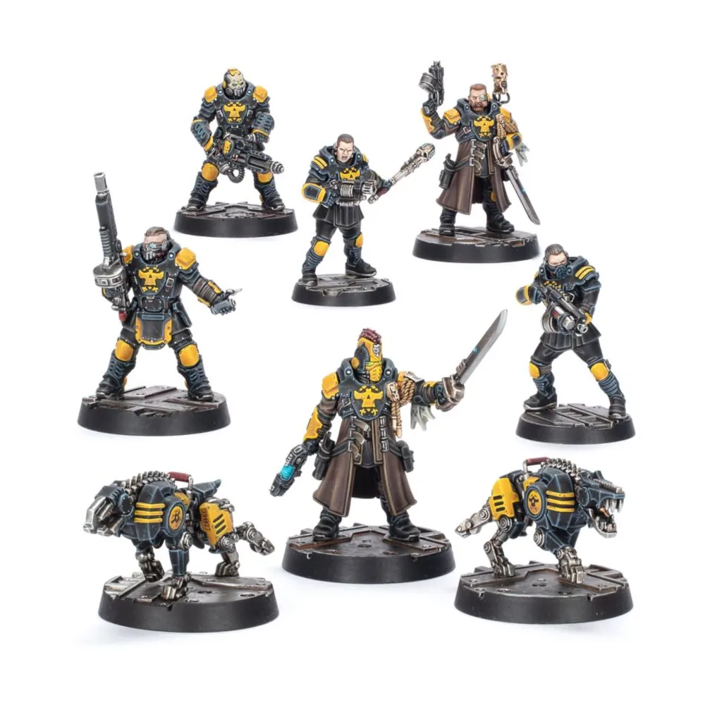 Necromunda: Palanite Enforcer Captains & Sergeants