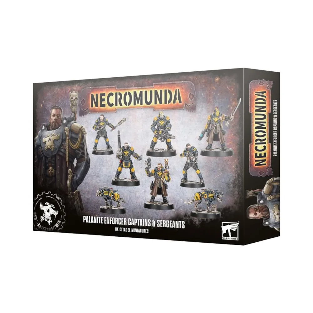 Necromunda: Palanite Enforcer Captains & Sergeants