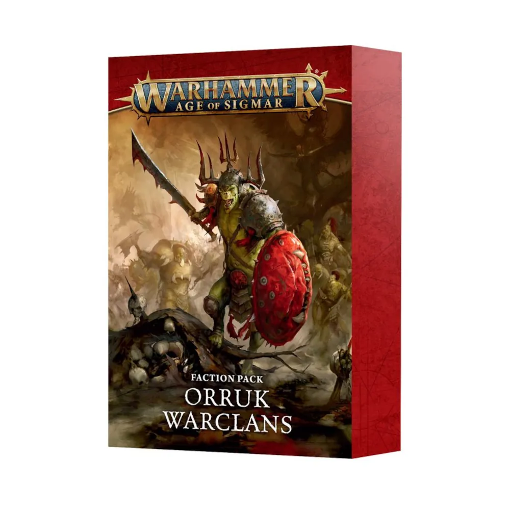 Warhammer Age of Sigmar: Faction Pack – Orruk Warclans