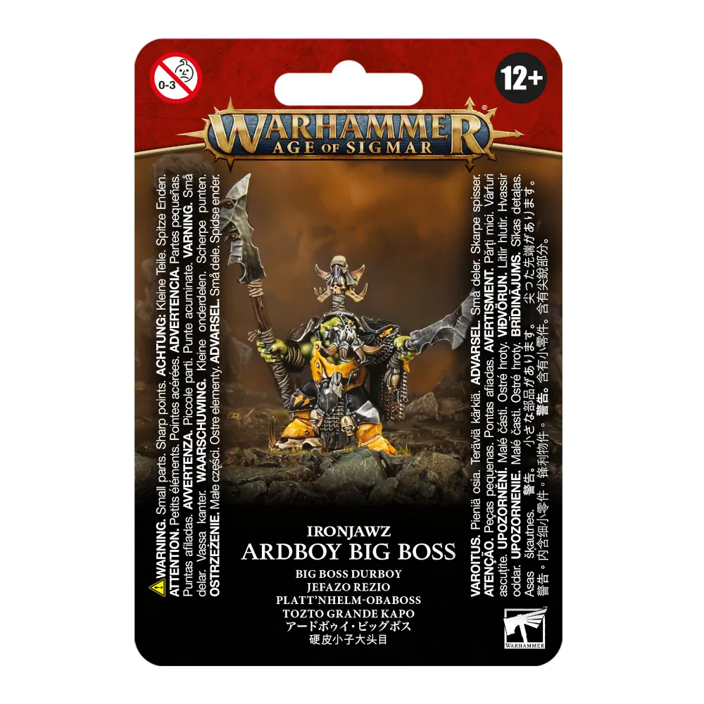 Warhammer Age of Sigmar: Orruk Warclans - Ardboy Big Boss