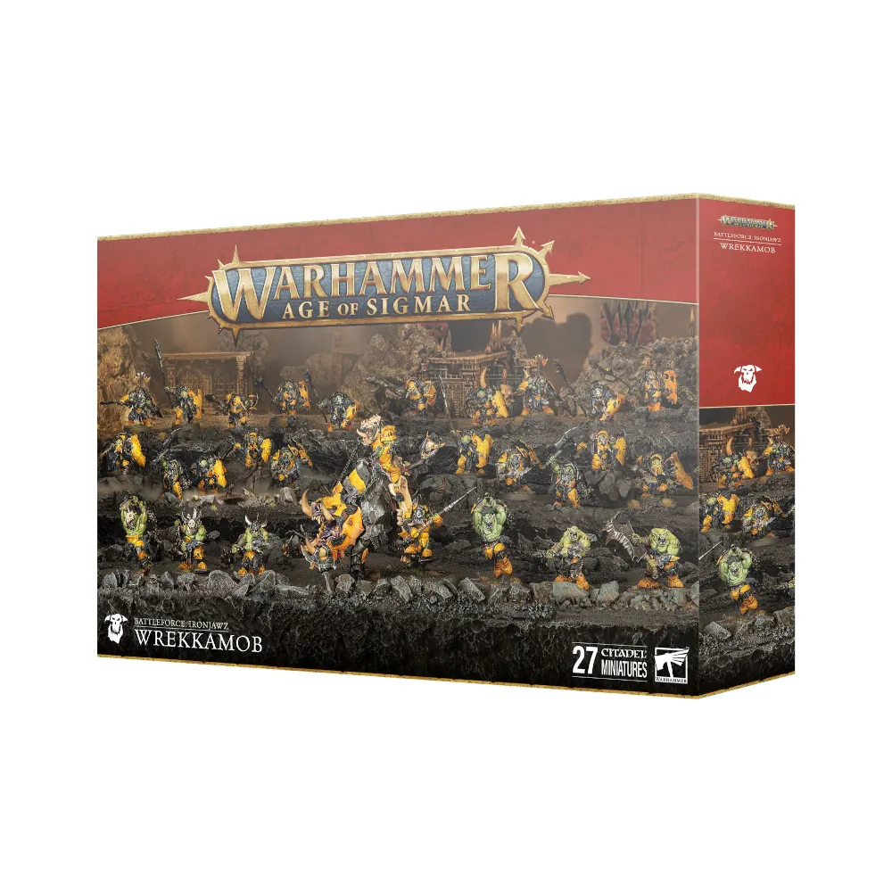 Warhammer Age of Sigmar: Ironjawz - Battleforce: Wrekkamob