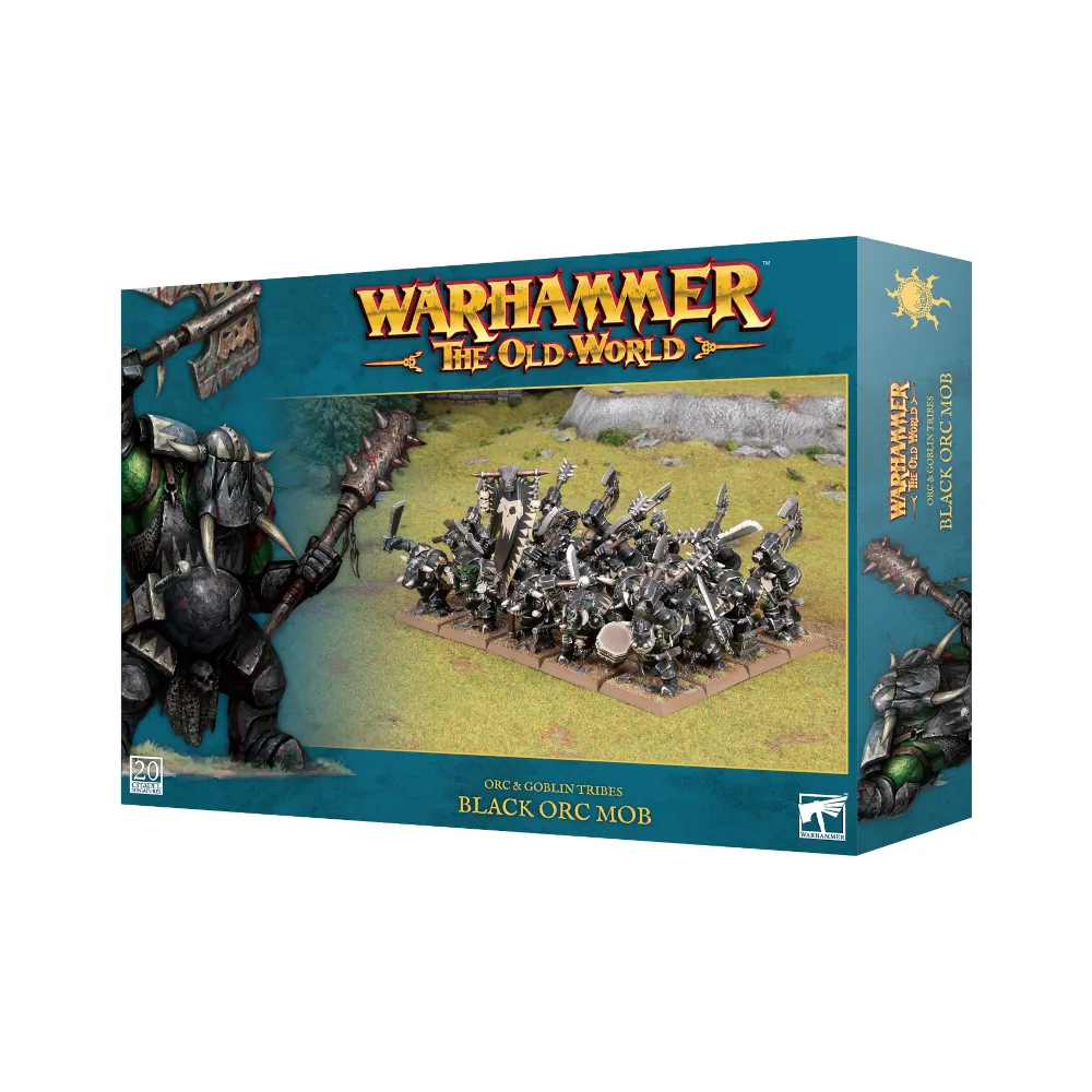 Warhammer: The Old World - Orc and Goblin Tribes: Black Orc Mob