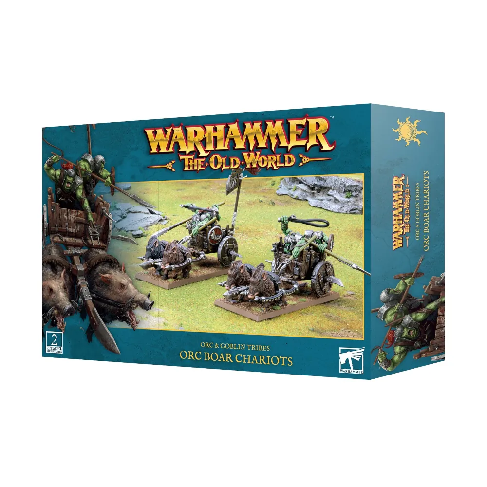 Warhammer: The Old World - Orc and Goblin Tribes: Orc Boar Chariots