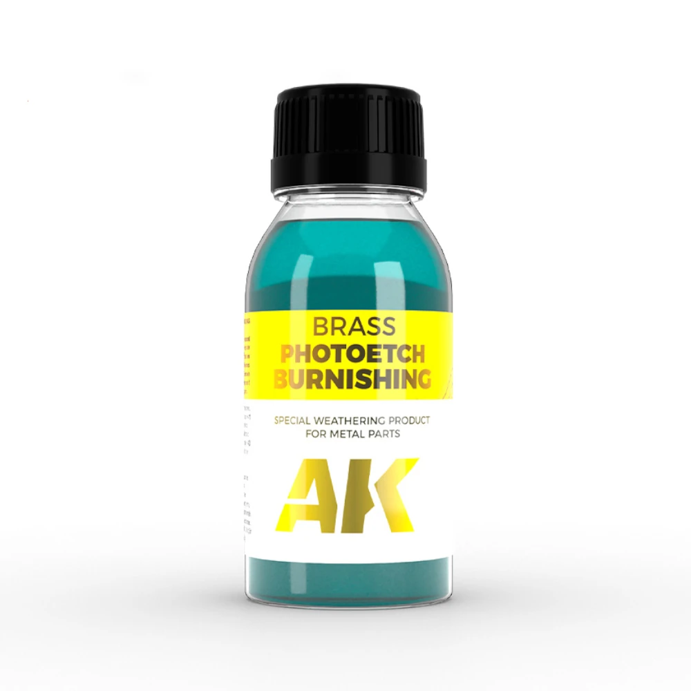 AK Interactive: Photoetch Burnishing (100ml Bottle)