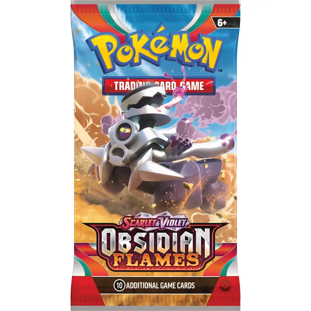 Pokémon Scarlet & Violet: Obsidian Flames Sleeved Booster