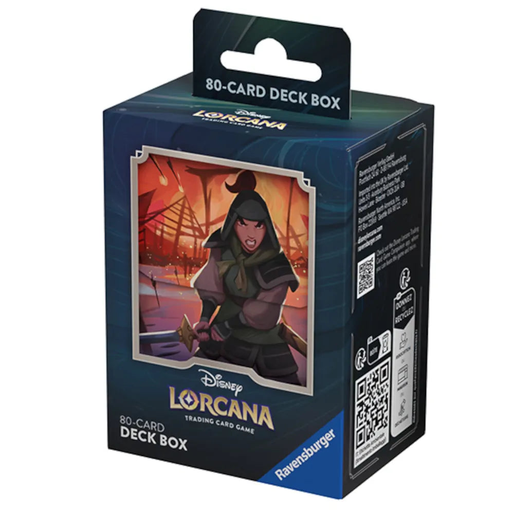 lorcana card deck box Premium 100 Cards Pendulum Gaming The Lorcana Disney Tiana Deck Box is a must Disney Lorcana Tcg: Ursula's Return