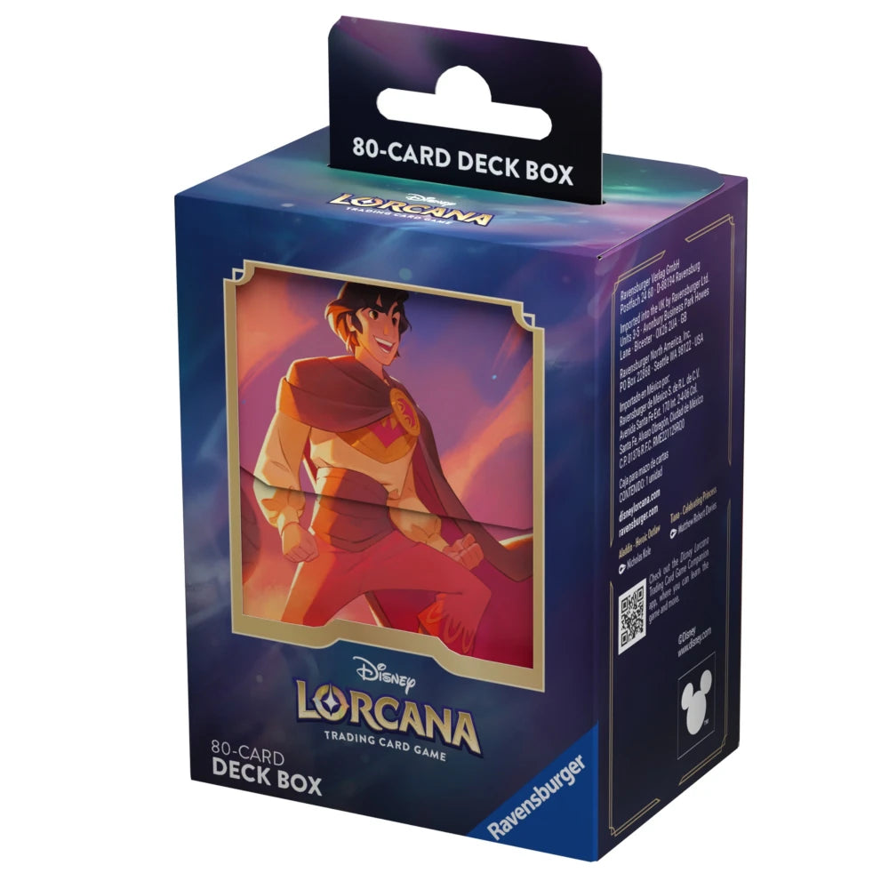 Lorcana: Deck Box Shimmering Skies-Aladdin