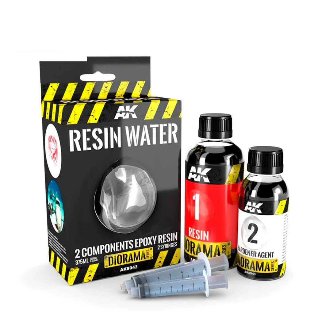 Copy of AK Interactive: Resin Water 2 Components Epoxy (375ml)