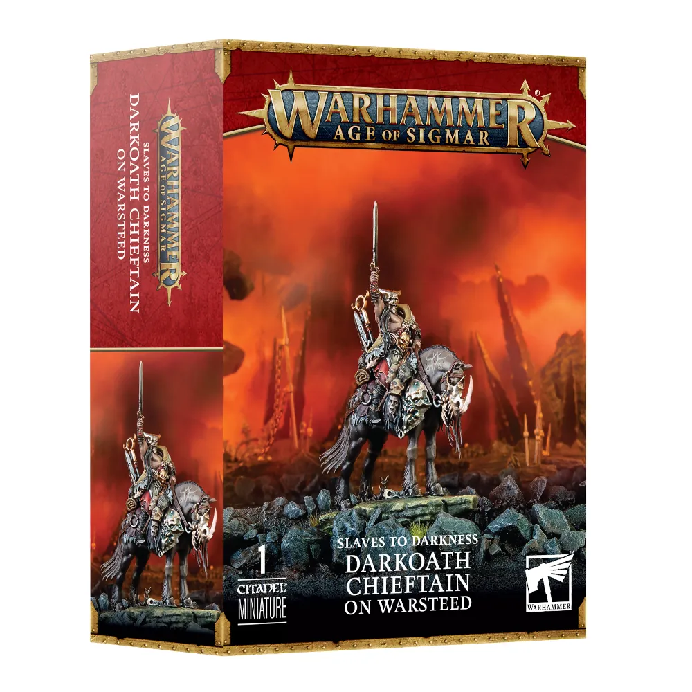 Warhammer Age of Sigmar: Slaves to Darkness - Darkoath Chieftain on Warsteed