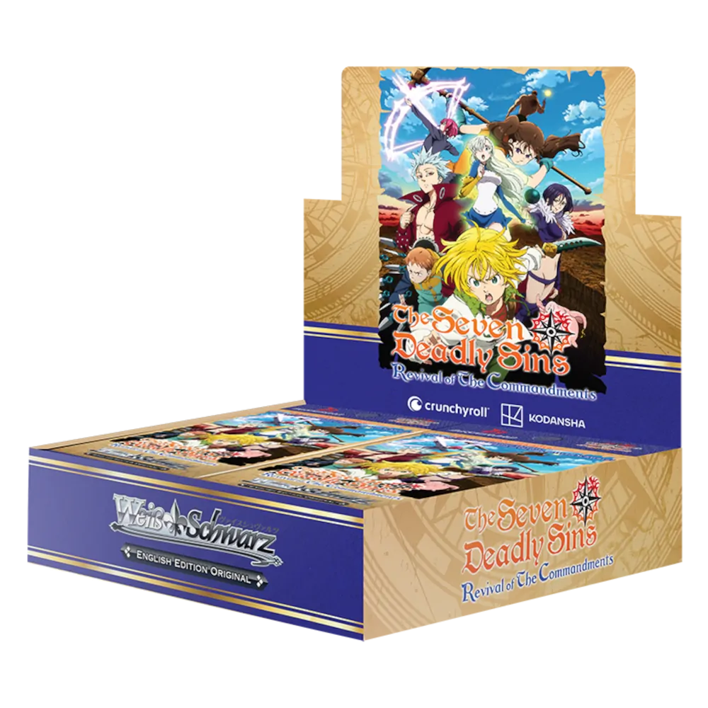 Weiß Schwarz: The Seven Deadly Sins - Revival of the Commandments Booster Display