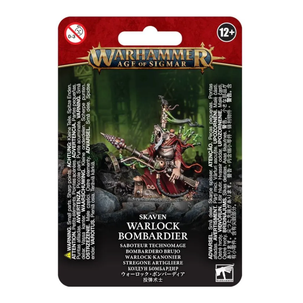 Warhammer Age of Sigmar: Skaven  - Warlock Bombardier