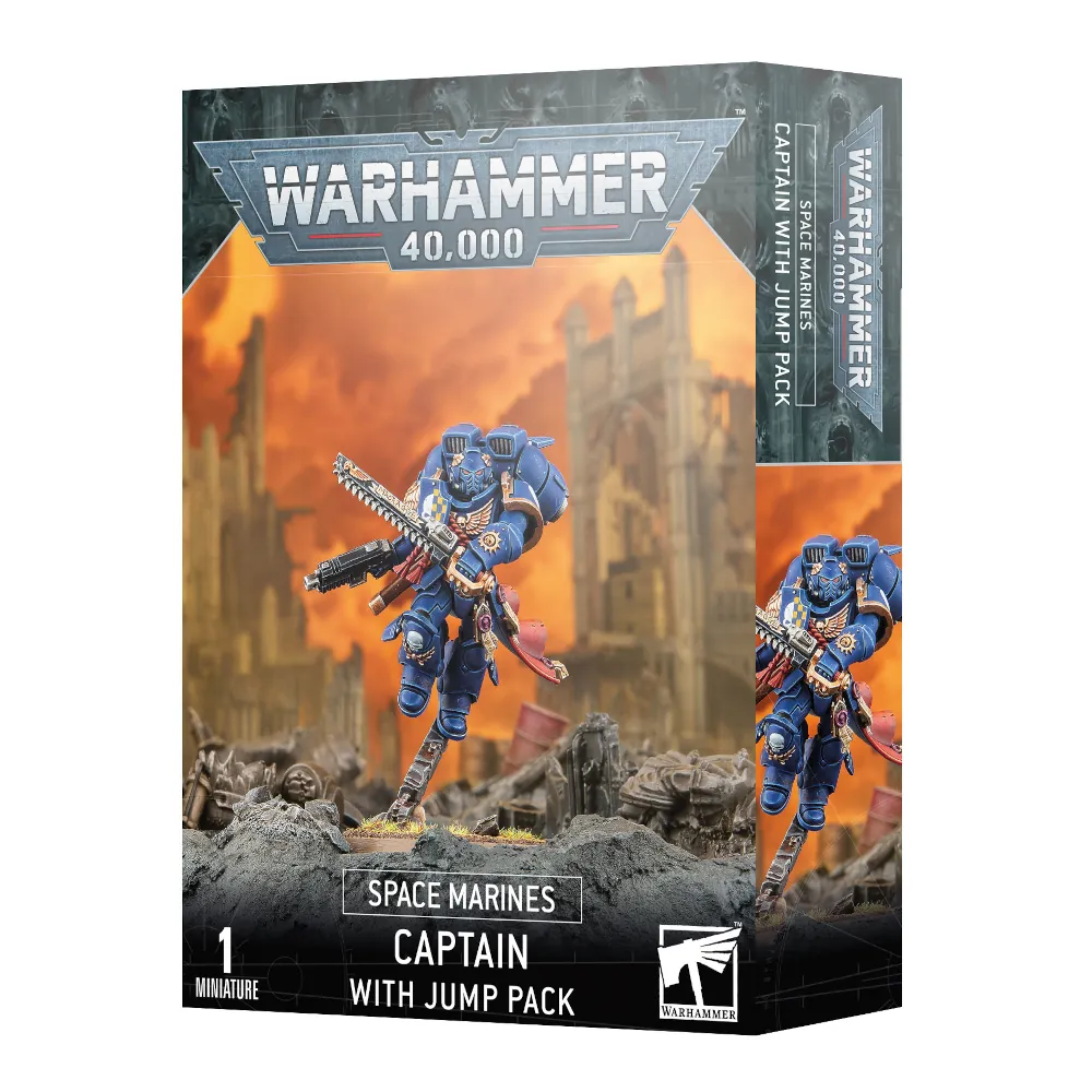 Warhammer 40,000: Space Marines - Captain with Jump Pack