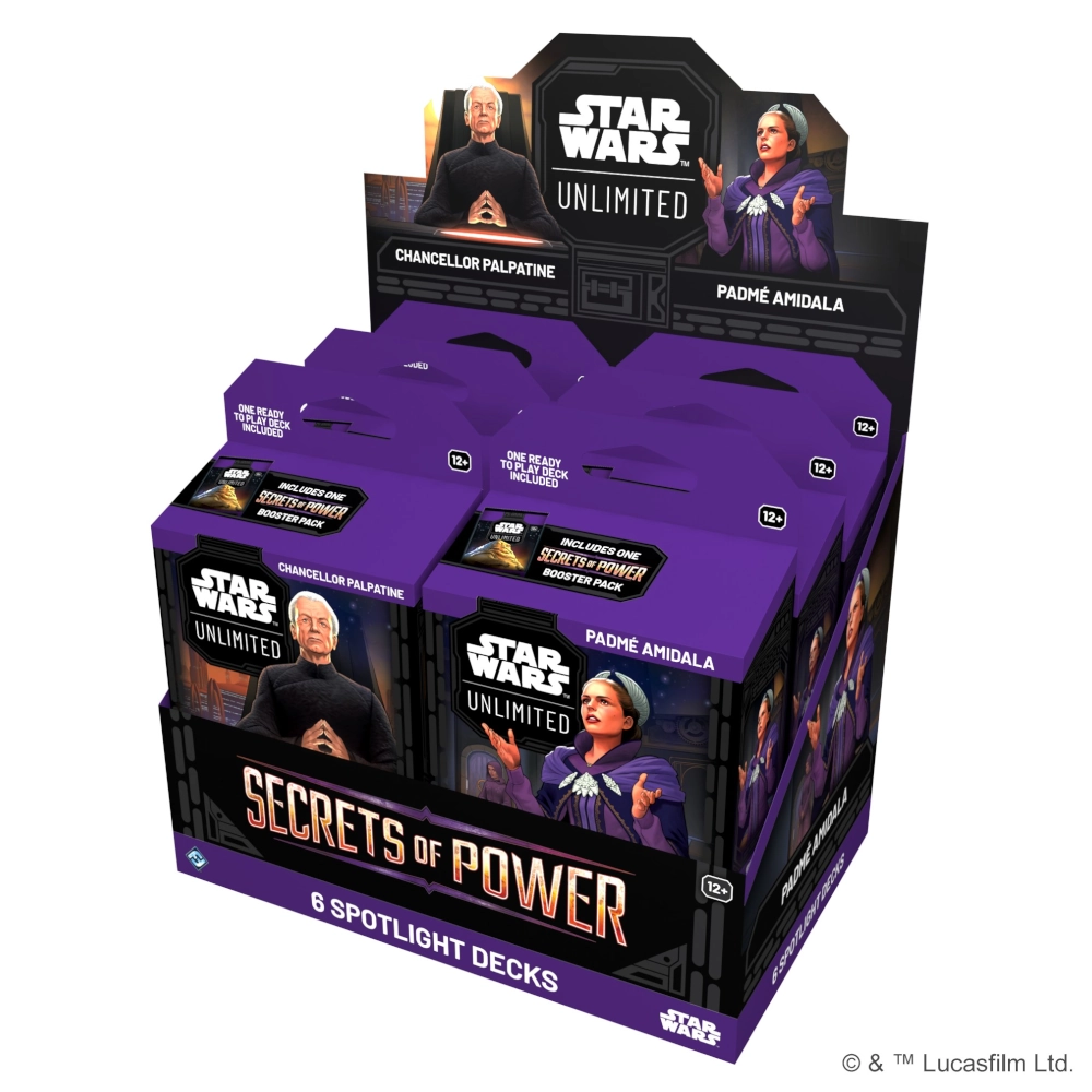 Star Wars: Unlimited - Secrets of Power Spotlight Decks (Set of 2)