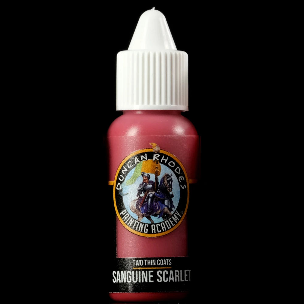 Two Thin Coats - Sanguine Scarlet