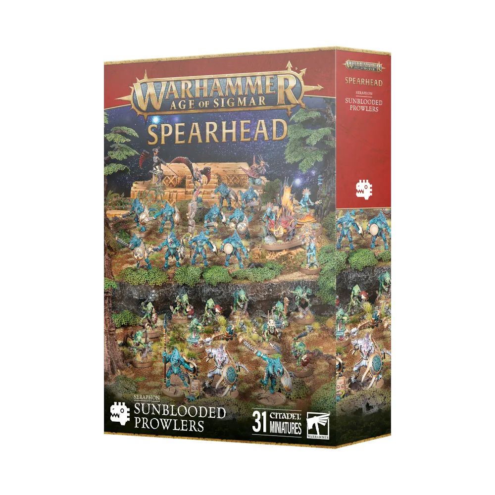 Warhammer Age of Sigmar: Seraphon - Spearhead: Sunblooded Prowlers