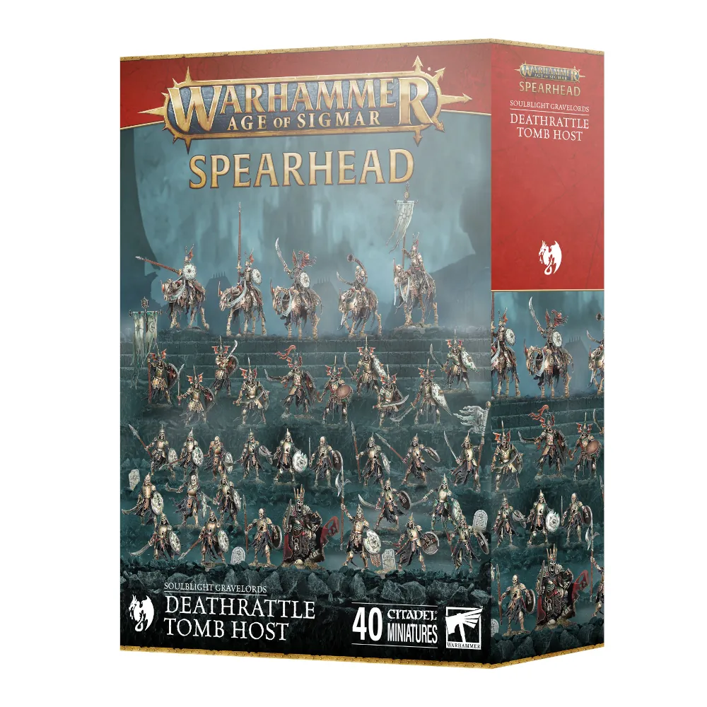 Warhammer Age of Sigmar: Soulblight Gravelords - Spearhead: Deathrattle Tomb Host