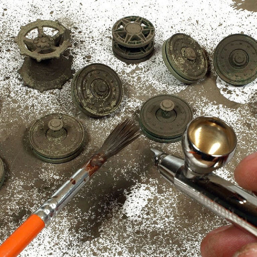 Copy of AK Interactive: Splatter Effects Wet Mud (100ml Bottle) example